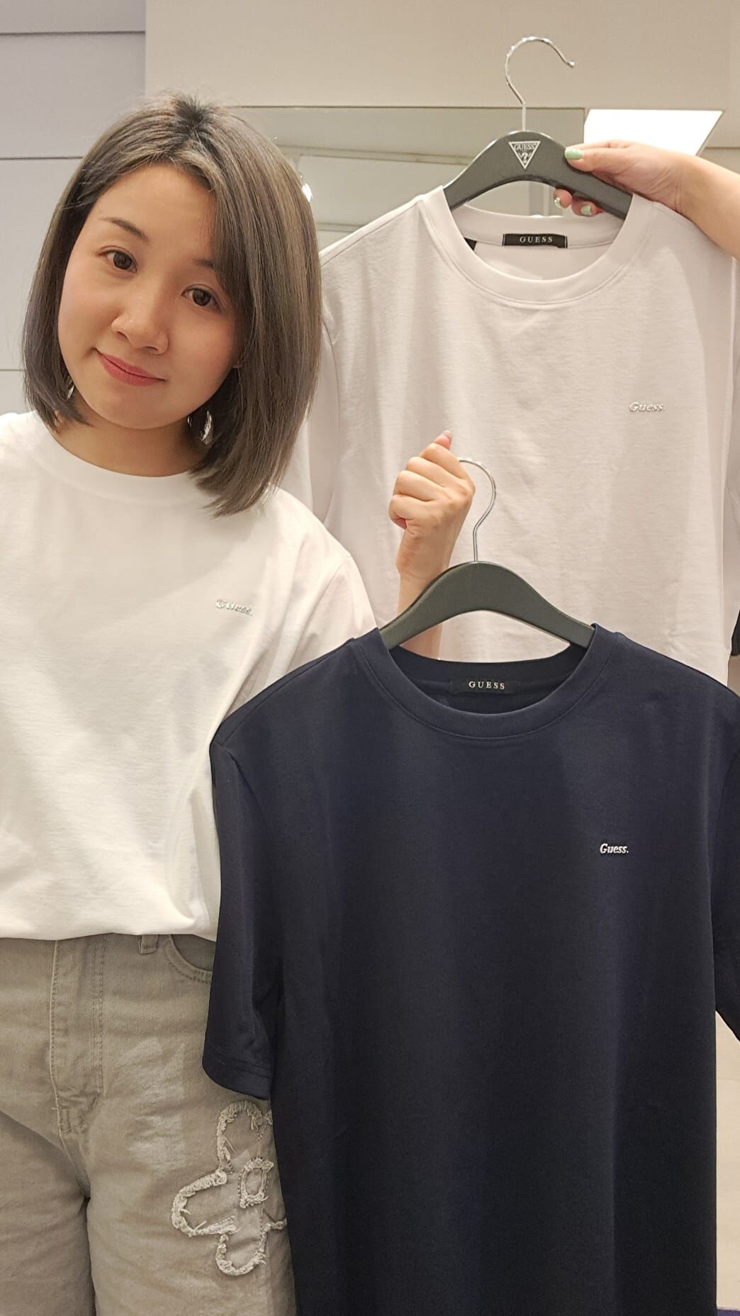 韓國代購 GUESS 05 男女同款TOP