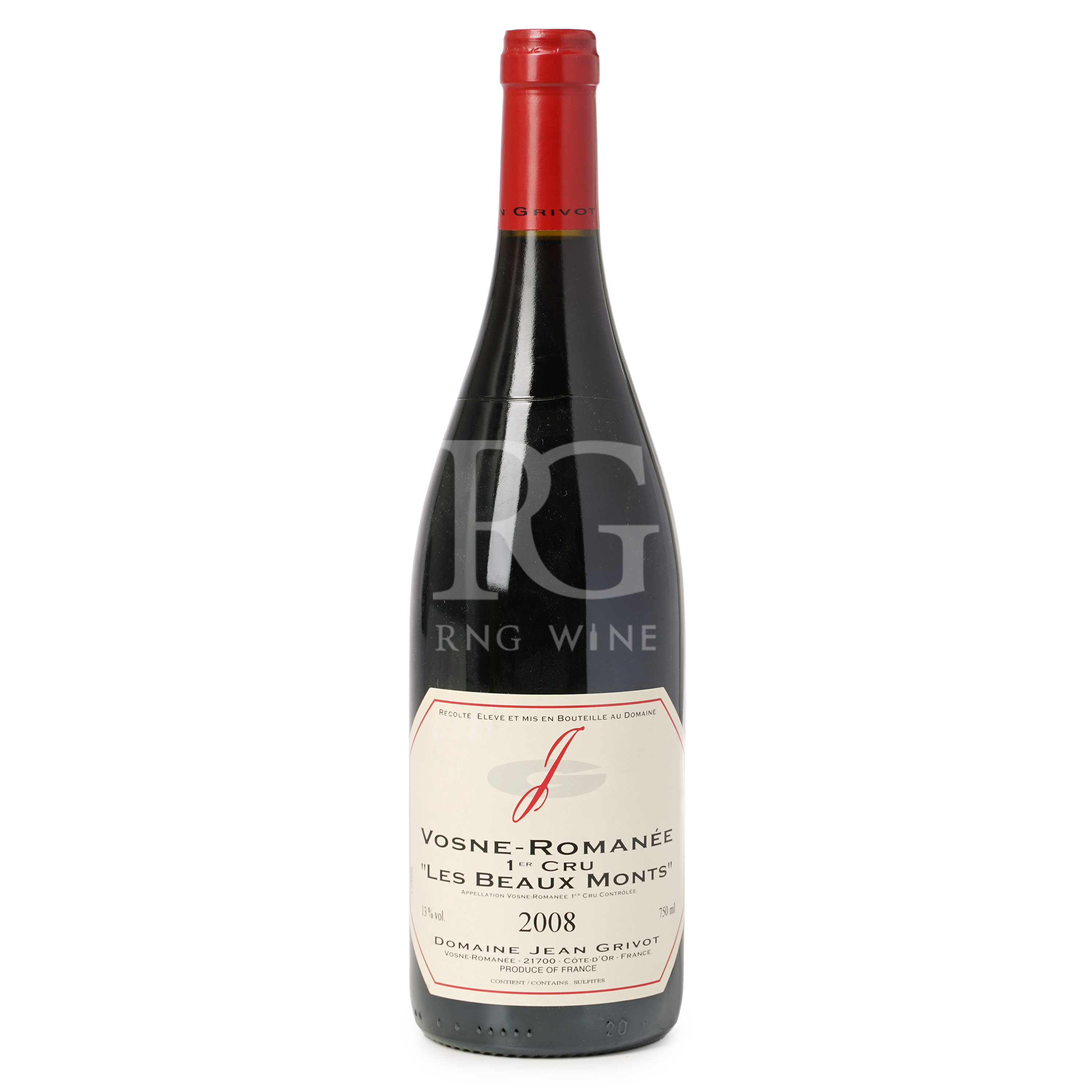 Jean Grivot Vosne Romanée 1er Cru Les Beaux Mont 2008 (RP93)