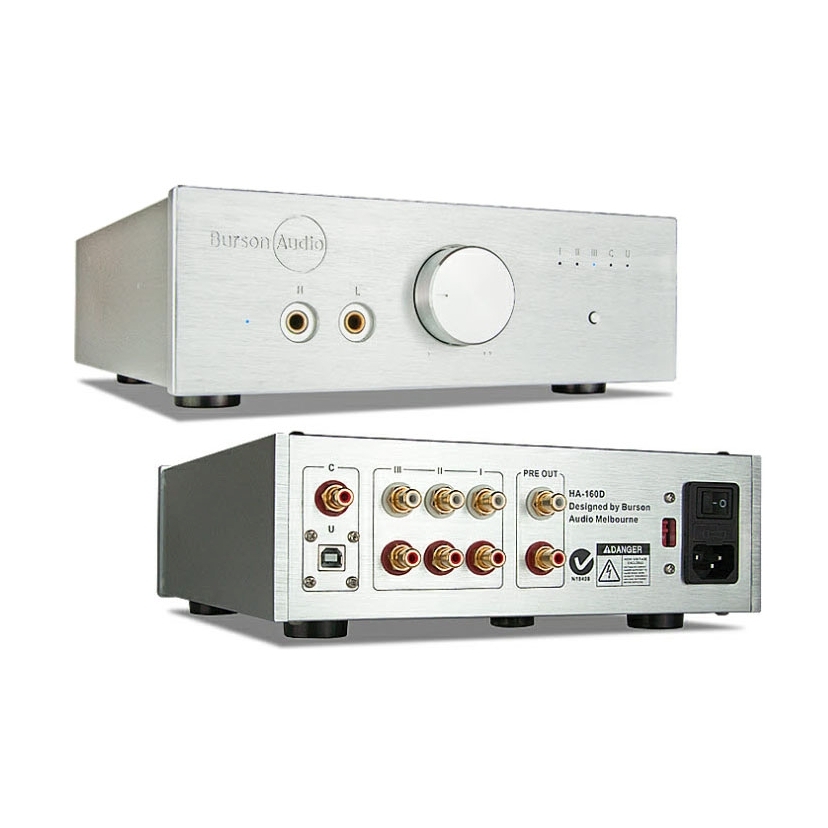 【陳列品】澳洲 Burson - HA-160D 發燒純耳擴連解碼 | 前級功能