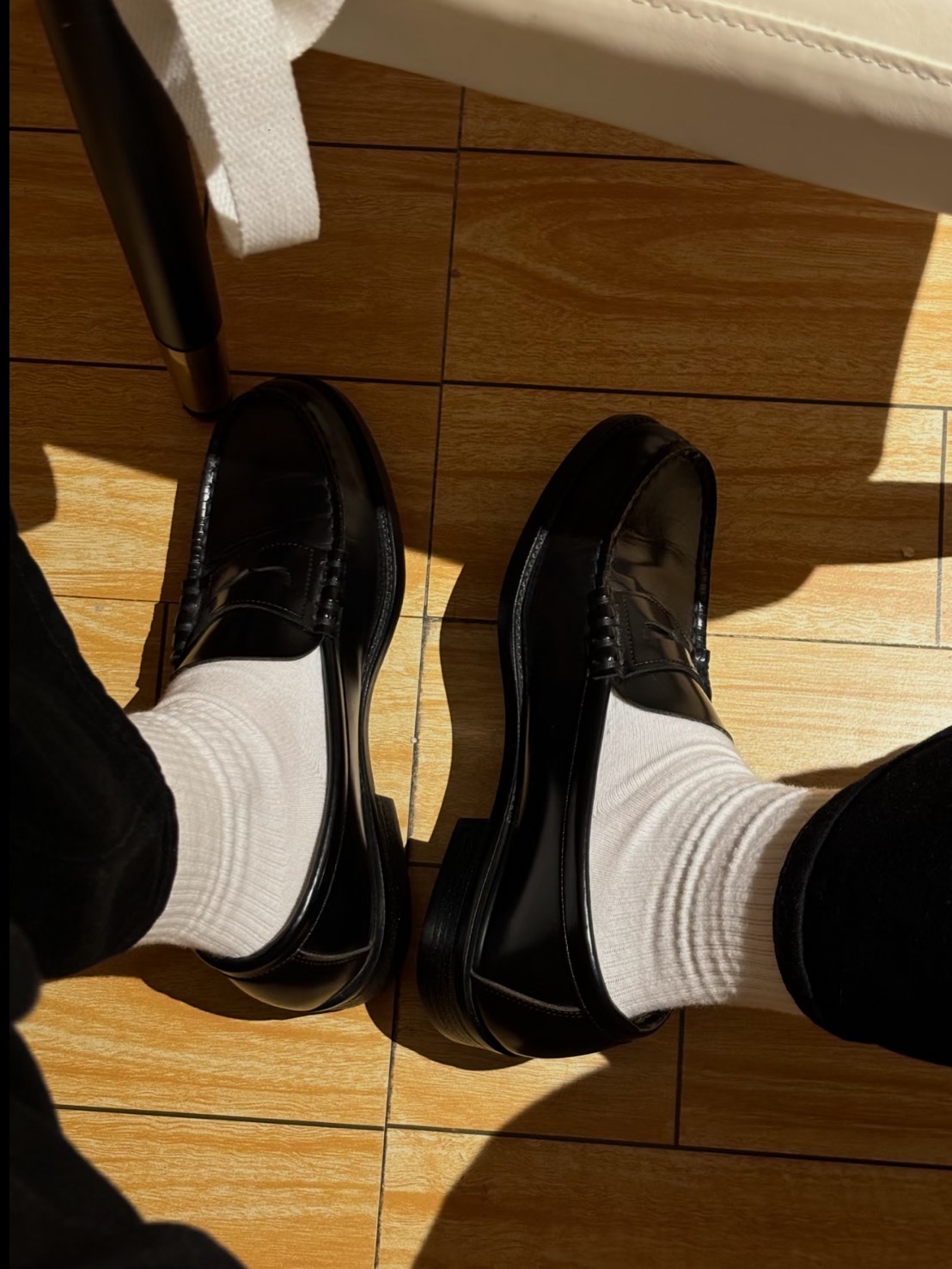 日本 HARUTA LOAFER 經典 樂福 皮鞋 經典黑