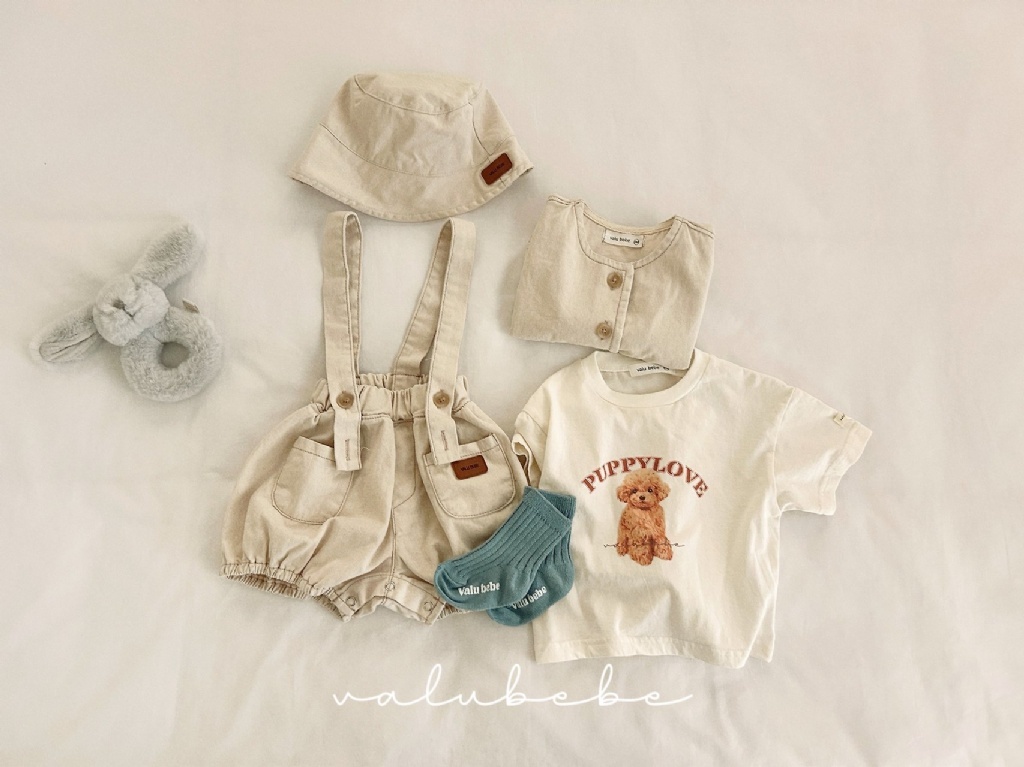 正韓夏valu_bebe 嫩嬰狗狗上衣