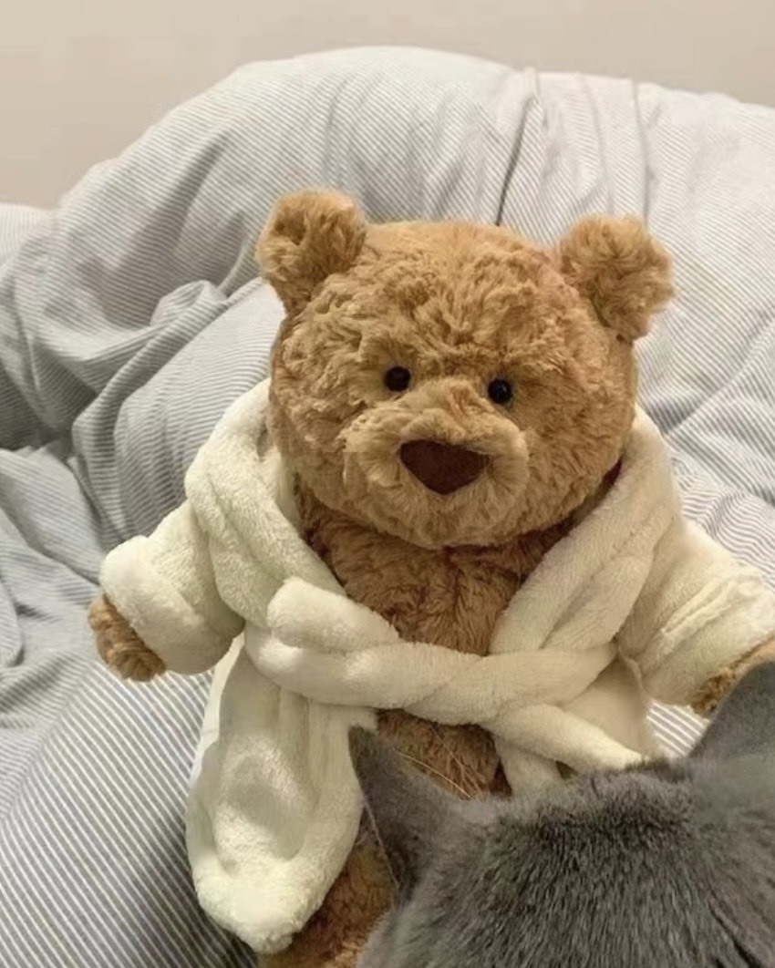 JELLYCAT 復活節系列 巴塞隆納熊 浴袍熊 26cm