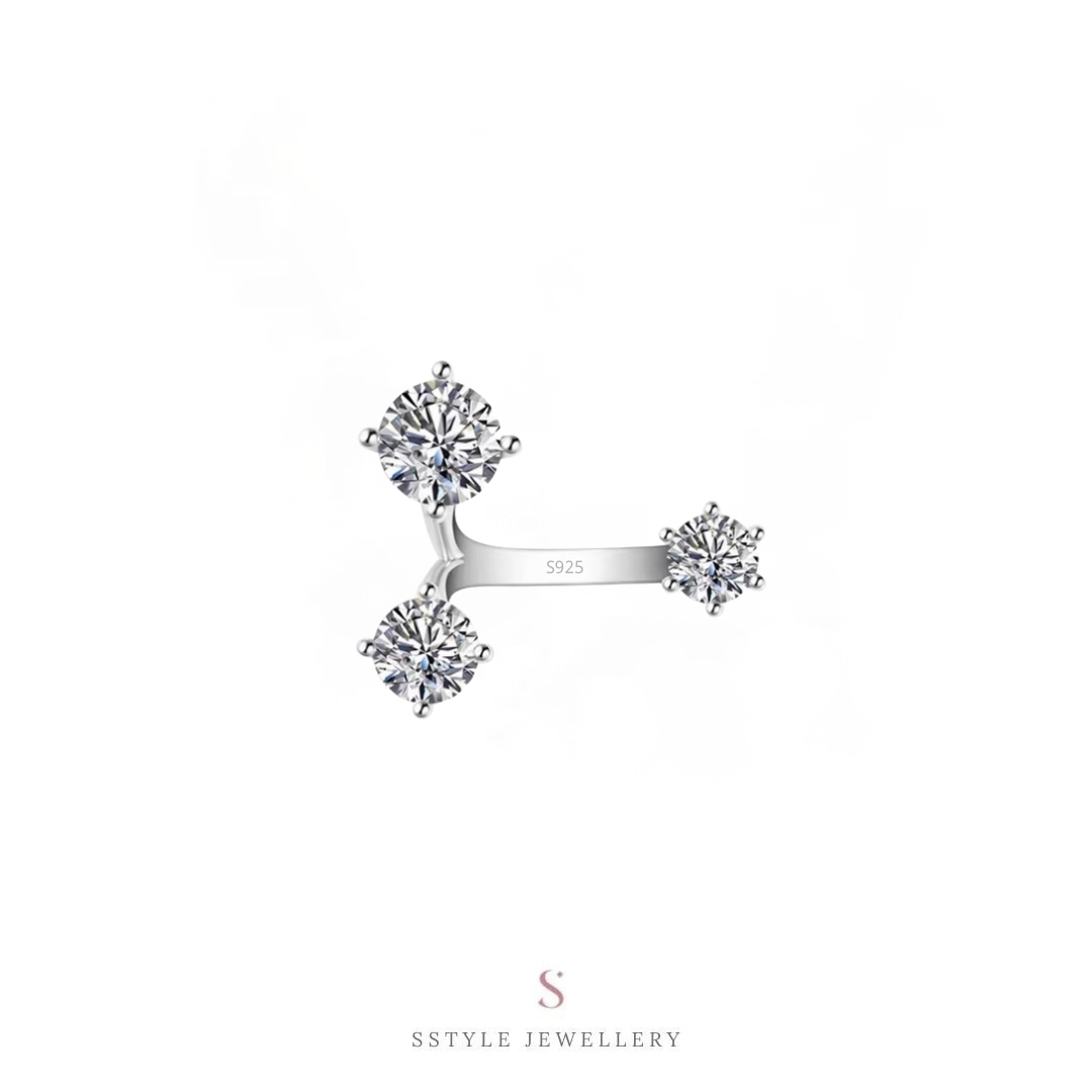Leyle moissanite ring