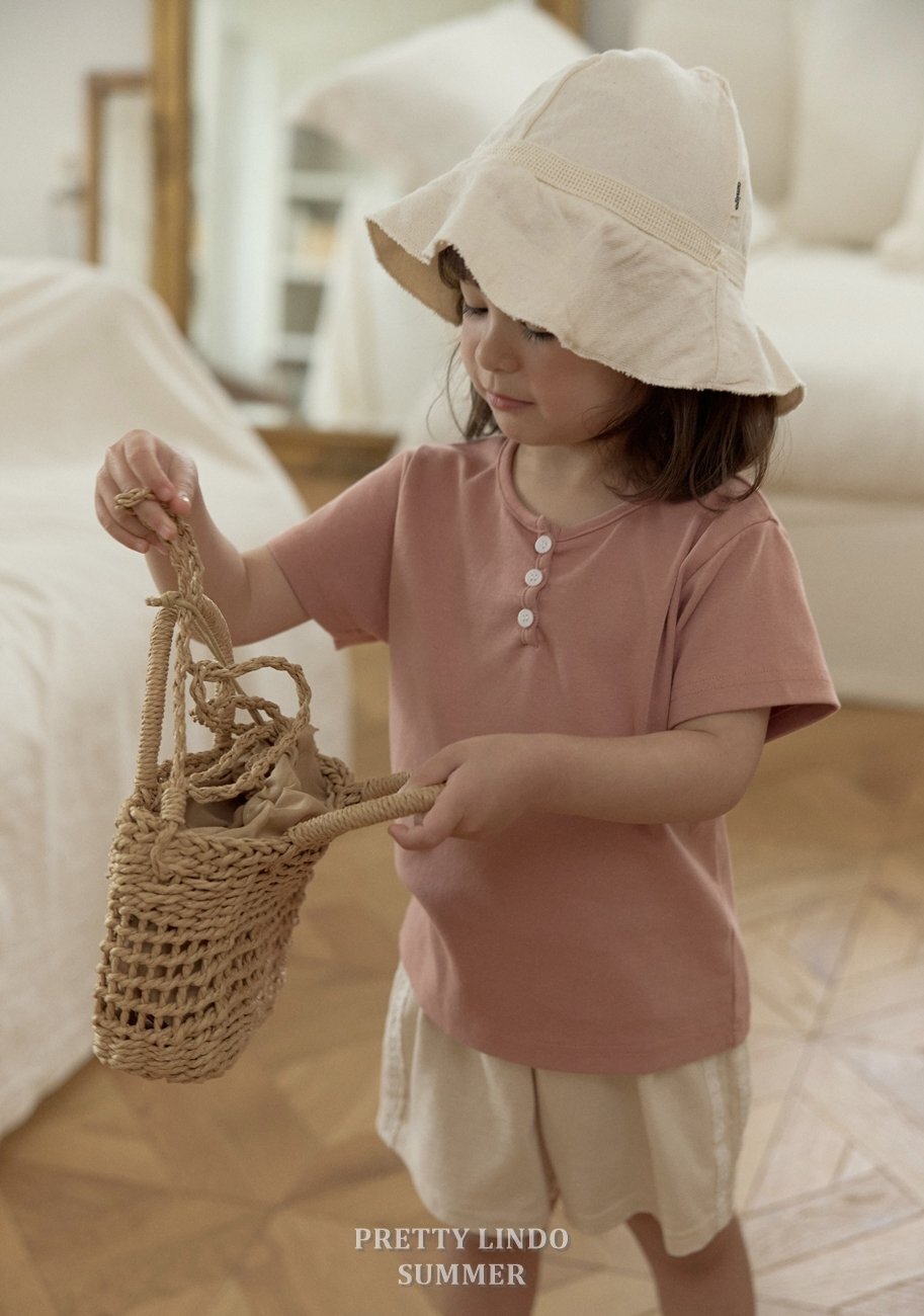 正韓夏Lindo 兩色遮陽漁夫帽