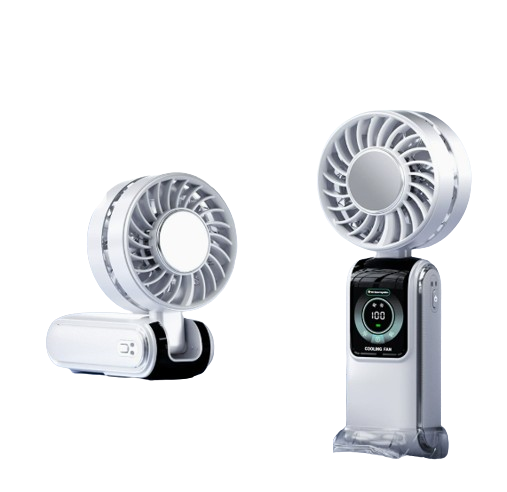 (2026春季限時優惠) N106 Cold Compress Handheld Fan - White