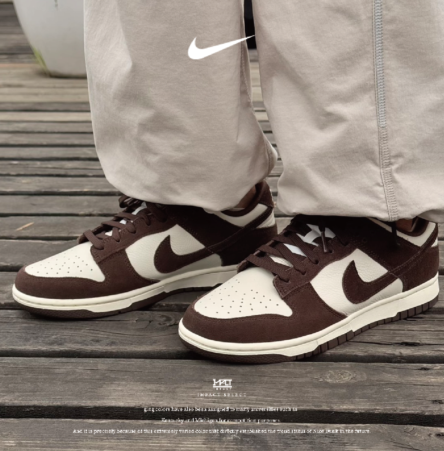 Nike Dunk Low 美拉德 巧克力 麂皮 FQ8249-104