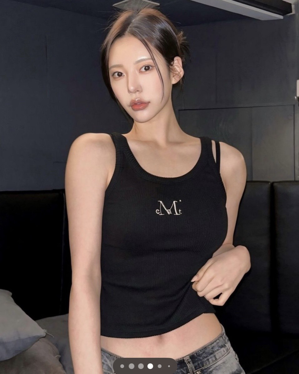 <全網最低>Mucent Back Detail Signature 羅紋 小標 無袖 背心 六色