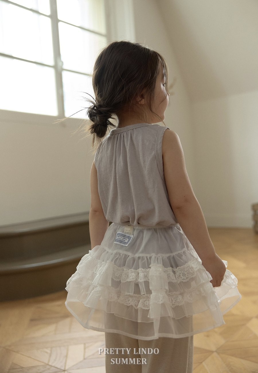 正韓夏LINDO 疊穿甜美裙