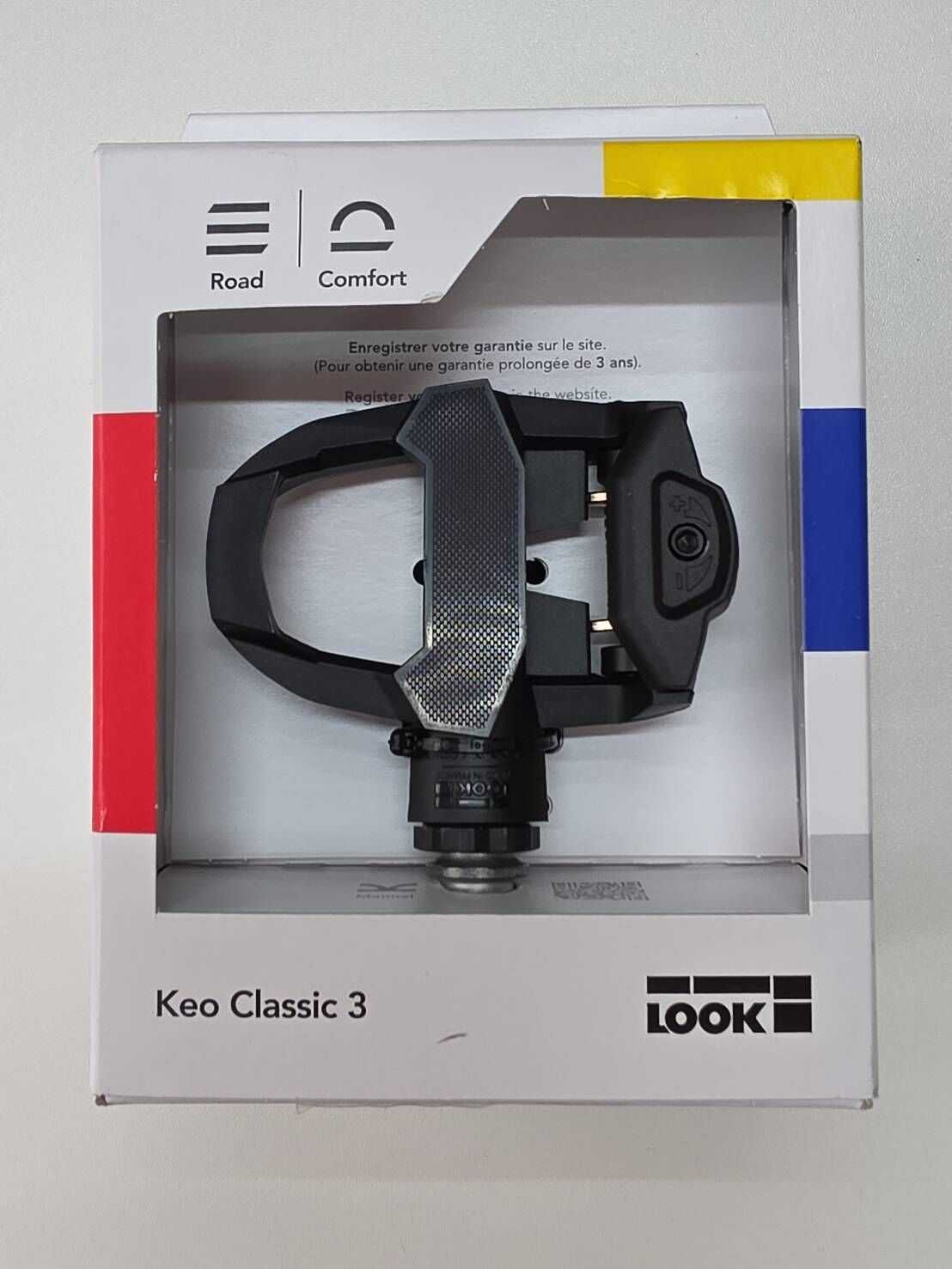 LOOK KEO Classic 3 卡踏 踏板 黑色 附4.5度扣片 鞋底板