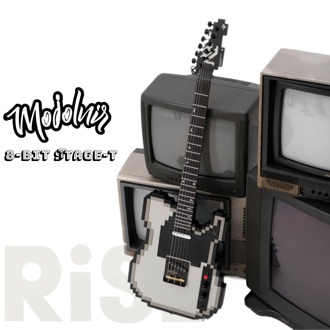 Mojolnir 魔捷尼爾 Stage-T 8bit 像素風 Tele 電吉他 附原廠硬盒