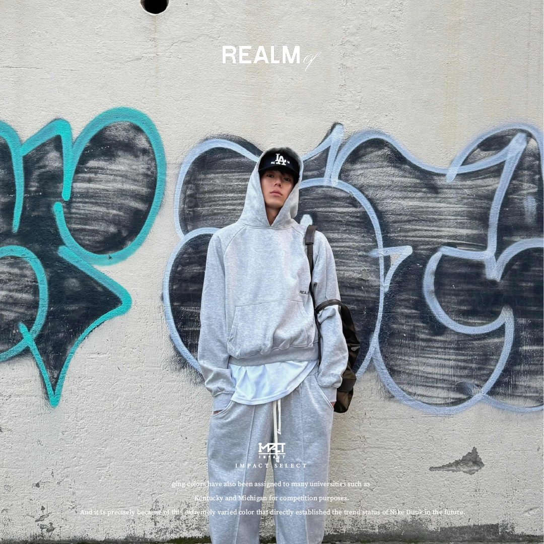 REALM of  VINTAGE CAP 復古五片帽 兩色 褐 黑