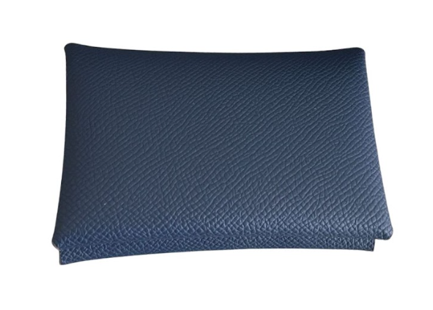 RN260416-K5-PE1E-掌紋牛皮-10cm(W)*5cm(D)*7.5cm(H)-深藍色-對摺coin包