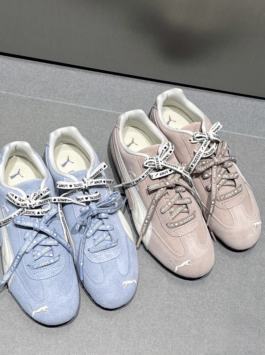 【預購】Puma speedcat 愛心 雙鞋帶 賽車鞋 麂皮 2色 408130