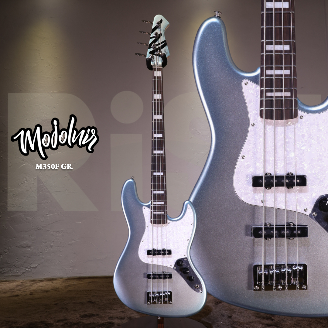 Mojolnir 魔捷尼爾 M350F SG 薄荷冰綠 電貝斯 Bass 贈琴袋配件組