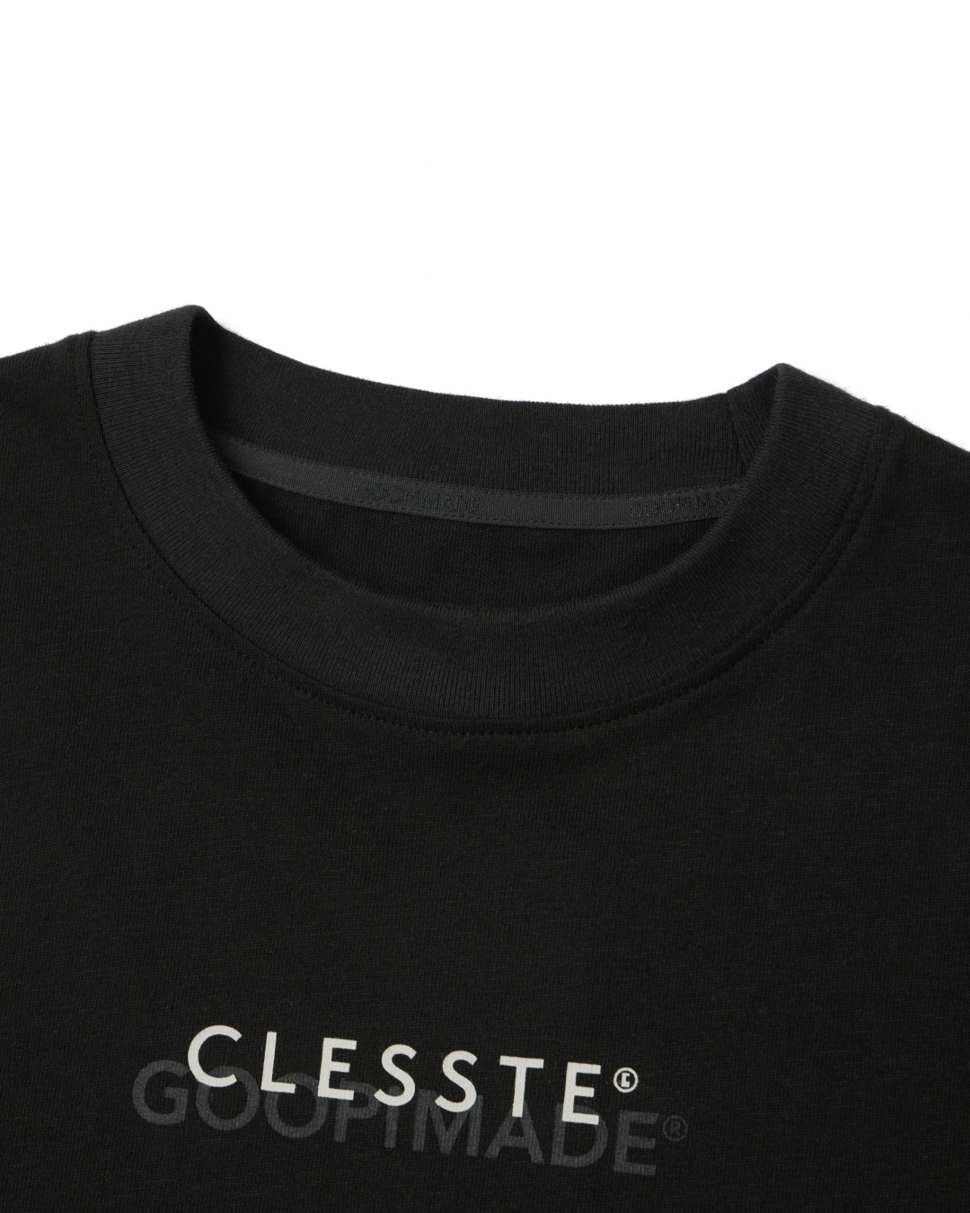 GOOPiMADE x CLESSTE LOGO ARCHIVE TEE WITH DRAWSTRING FO