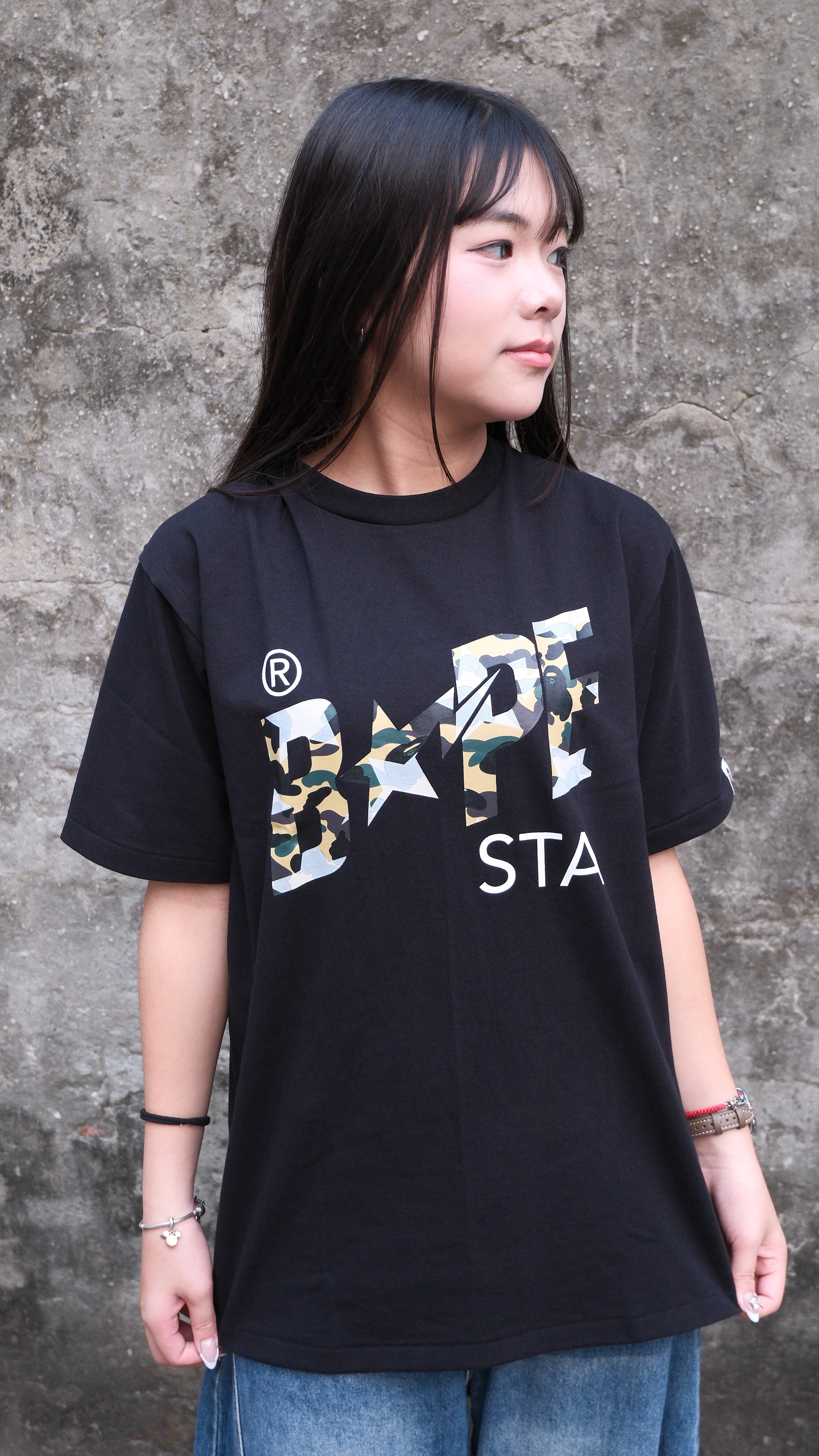 BAPE SS26 STA星星 迷彩 短Tee 1M30110024