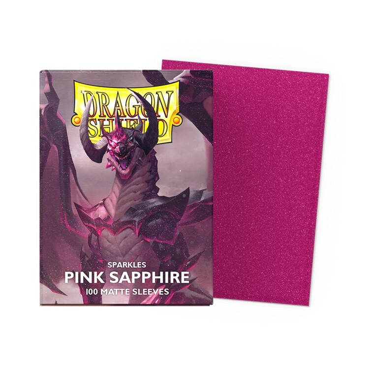 Dragon Shield 100 Matte Sleeve Pink Sapphire (AT-11061)