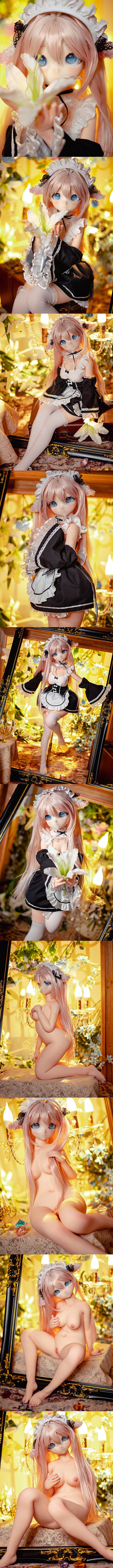 魔物姬娃娃 85cm 中胸 艾莉亞 搪膠頭+TPE身體 mwgirl acg cartoon anime silicone sex doll