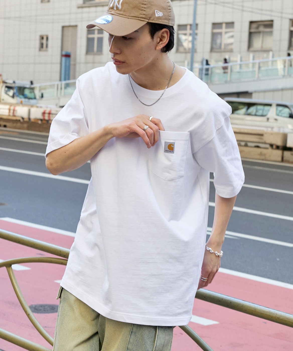 <折扣好划>Carhartt Workwear 日本限定 小Logo 圓領 重磅 口袋 短袖 短Tee 8色