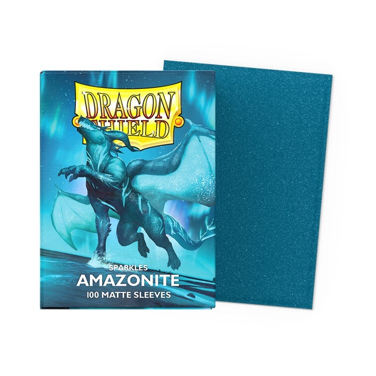 Dragon Shield 100 Matte Sleeve Amazonite (AT-11062)