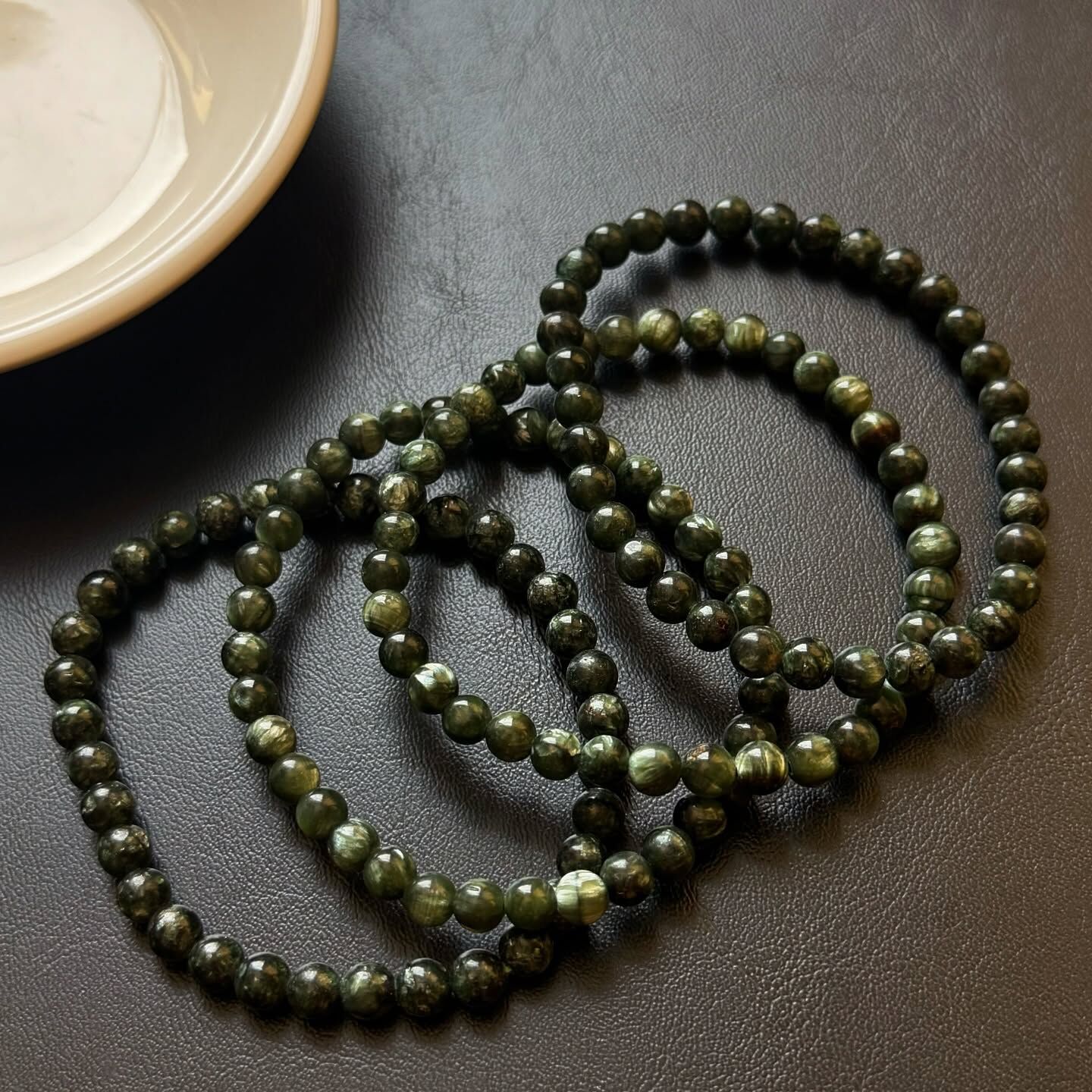 [原石] 綠龍晶 水晶手串