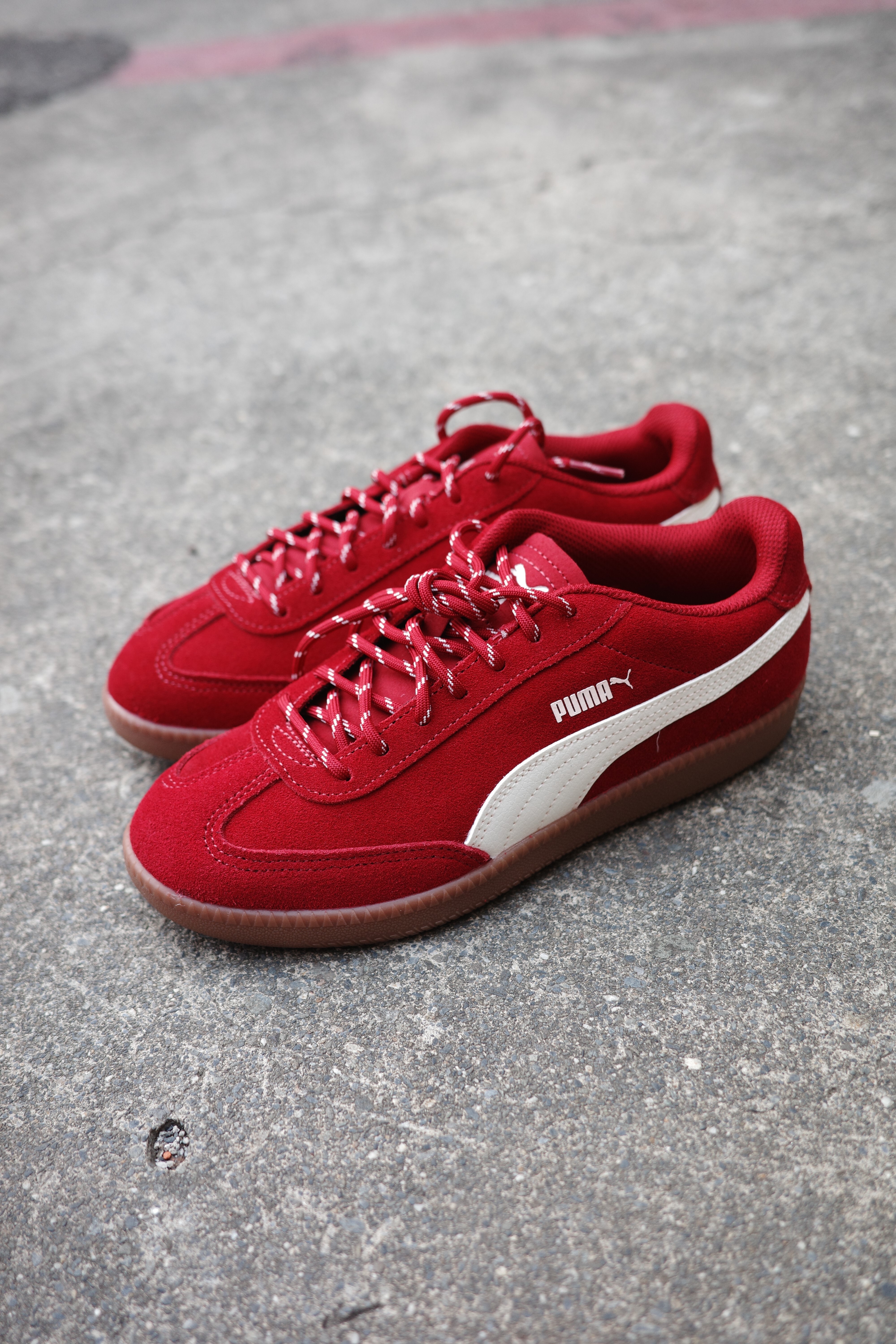 預購開團 Puma 9-T Suede 紅色 男女同款 德訓鞋 休閒鞋 406756-04