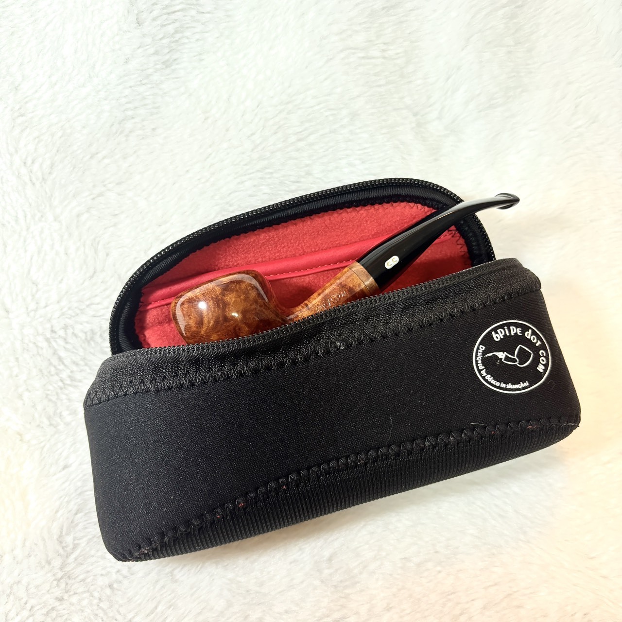 【外出用、大容量煙斗包】多功能、煙斗煙絲煙具收納包 #8deco #雙斗包 #手拿包 #便攜#多夾層