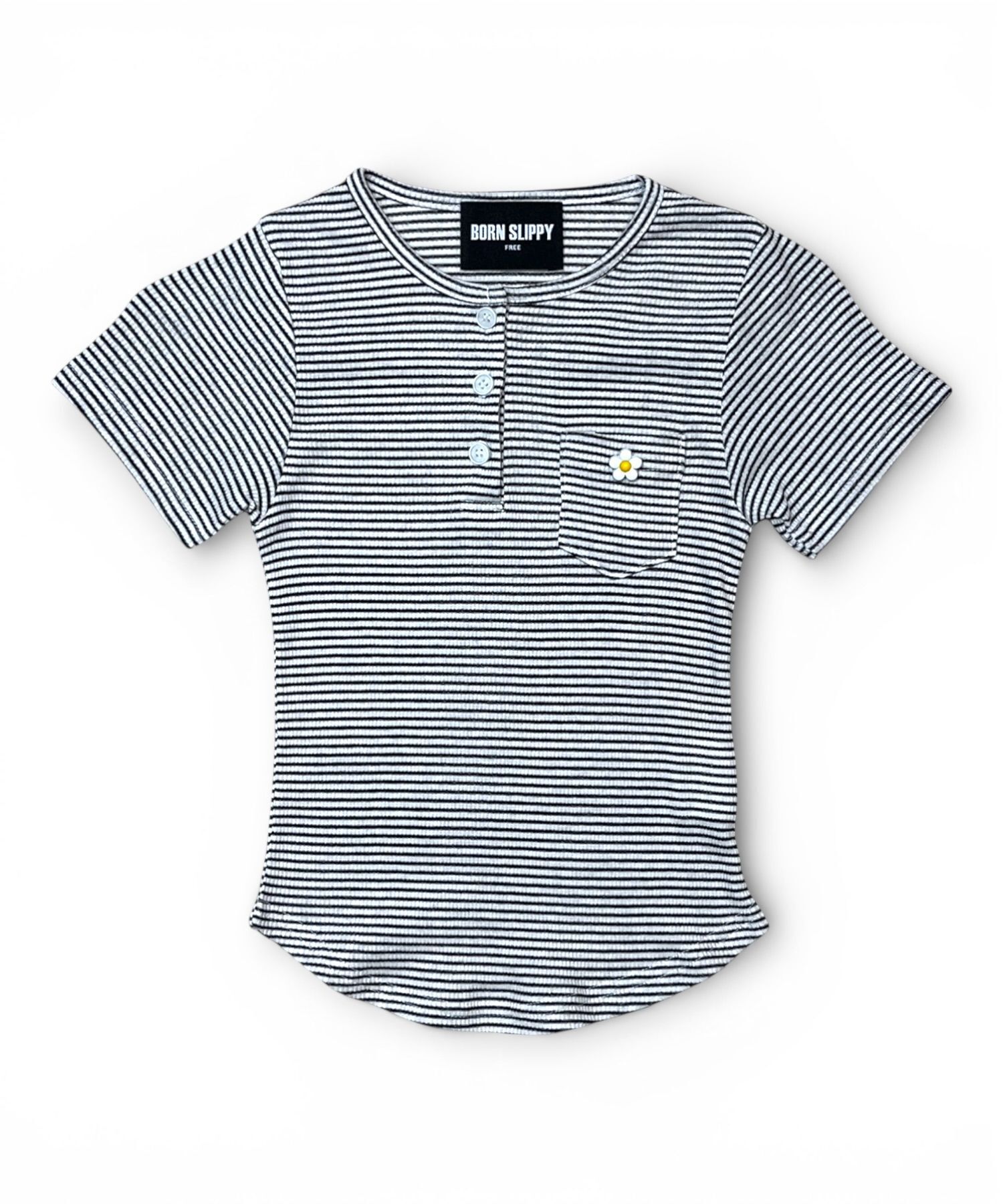 BORN SLIPPY Daisy Sunday 條紋短版上衣 DSCST-01