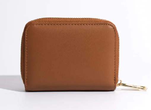 RN260416-K165-PW1A-頭層牛皮-11cm(W)*2.5cm(D)*8.5cm(H)-金棕-卡包(10卡位,有coin袋)