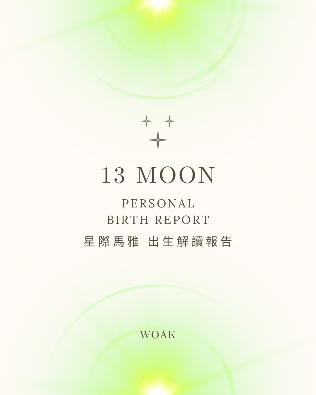 出生解讀報告