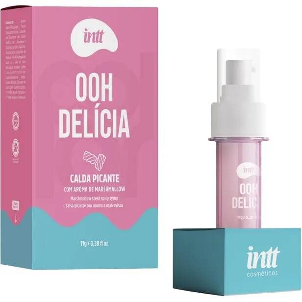 巴西 intt OOH DELÍCIA 棉花糖味 溫感口交潤滑液 (11g) -棉花糖味