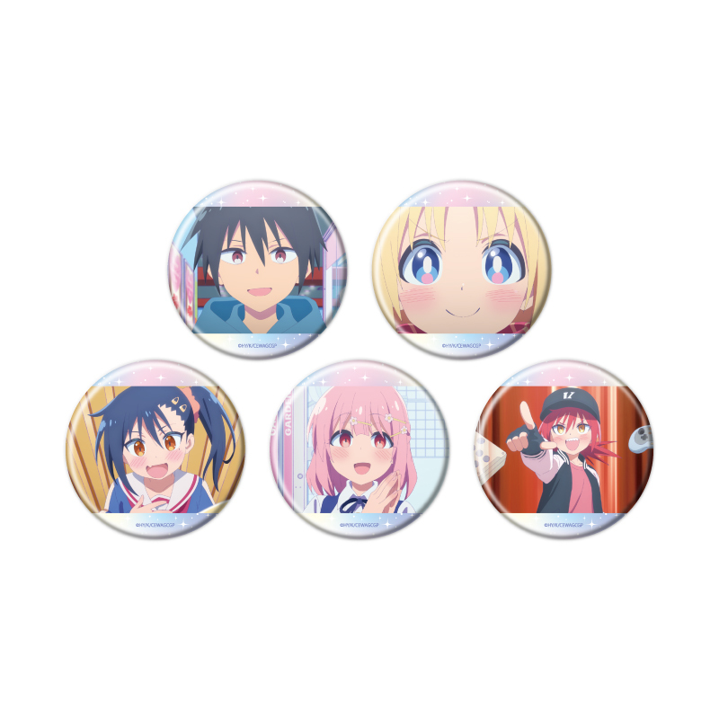 「ACG.GO」「預購」《與電玩店少女的文化交流》襟章