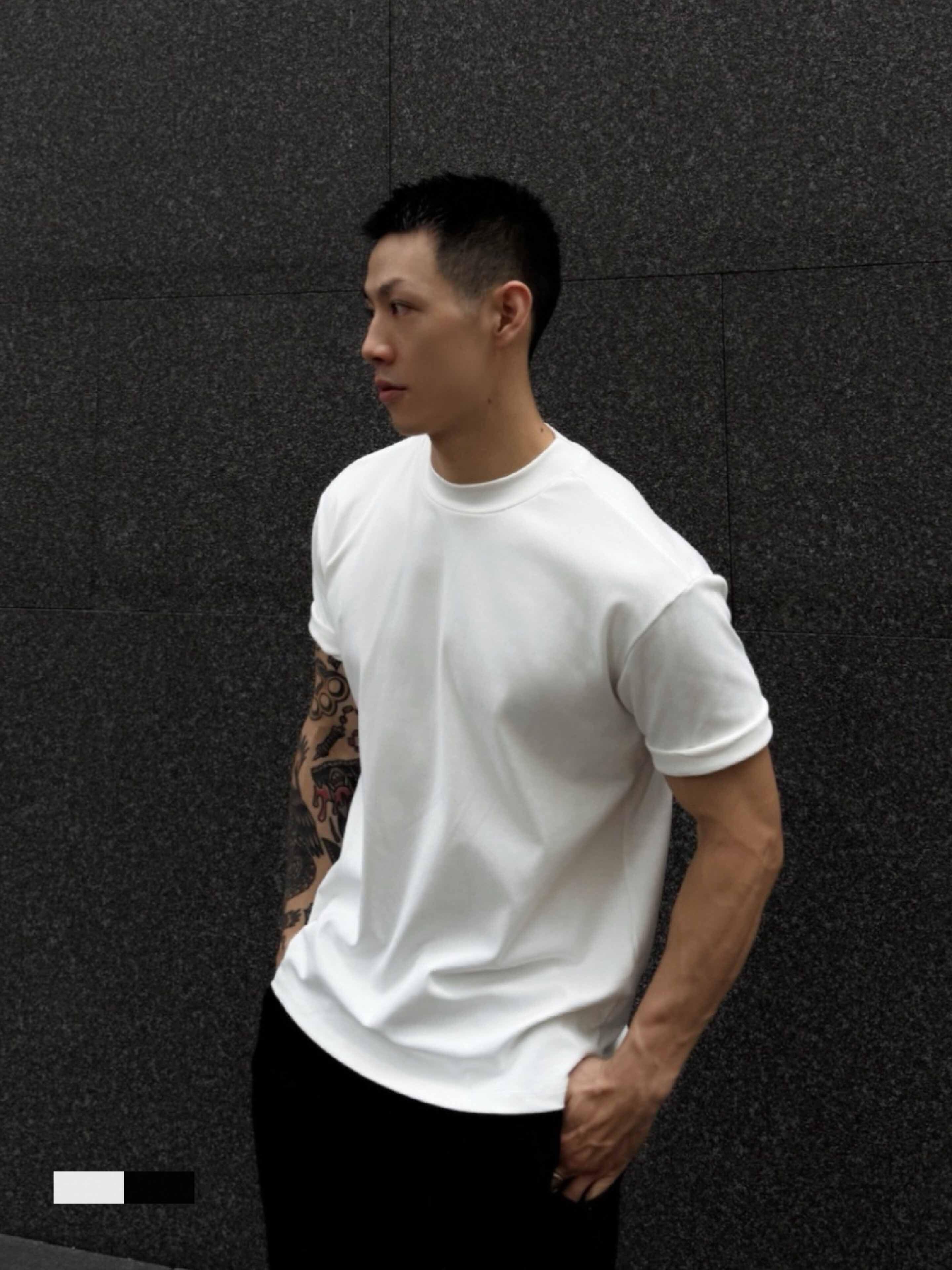 Centrifugal Micro Mock Proportion Boxy TShirt