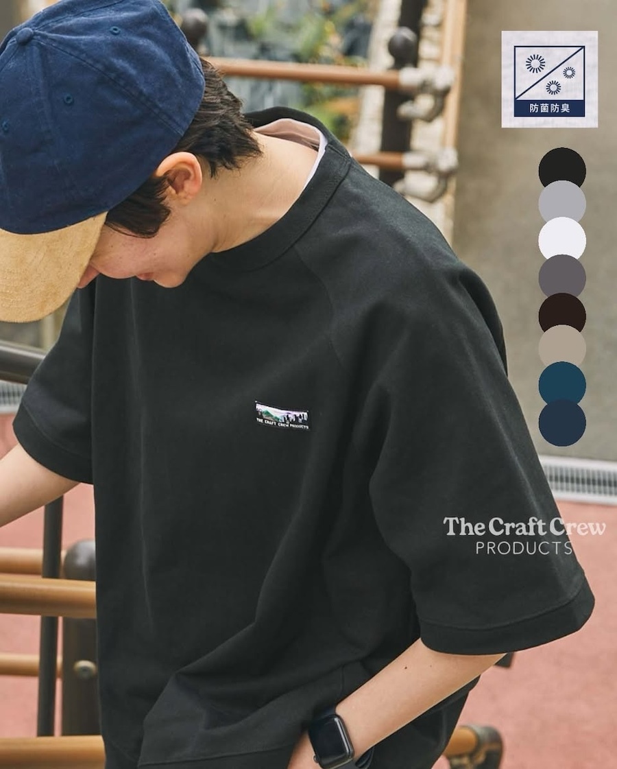 ｜日系選物｜TCCP 織標Logo 廓形上衣