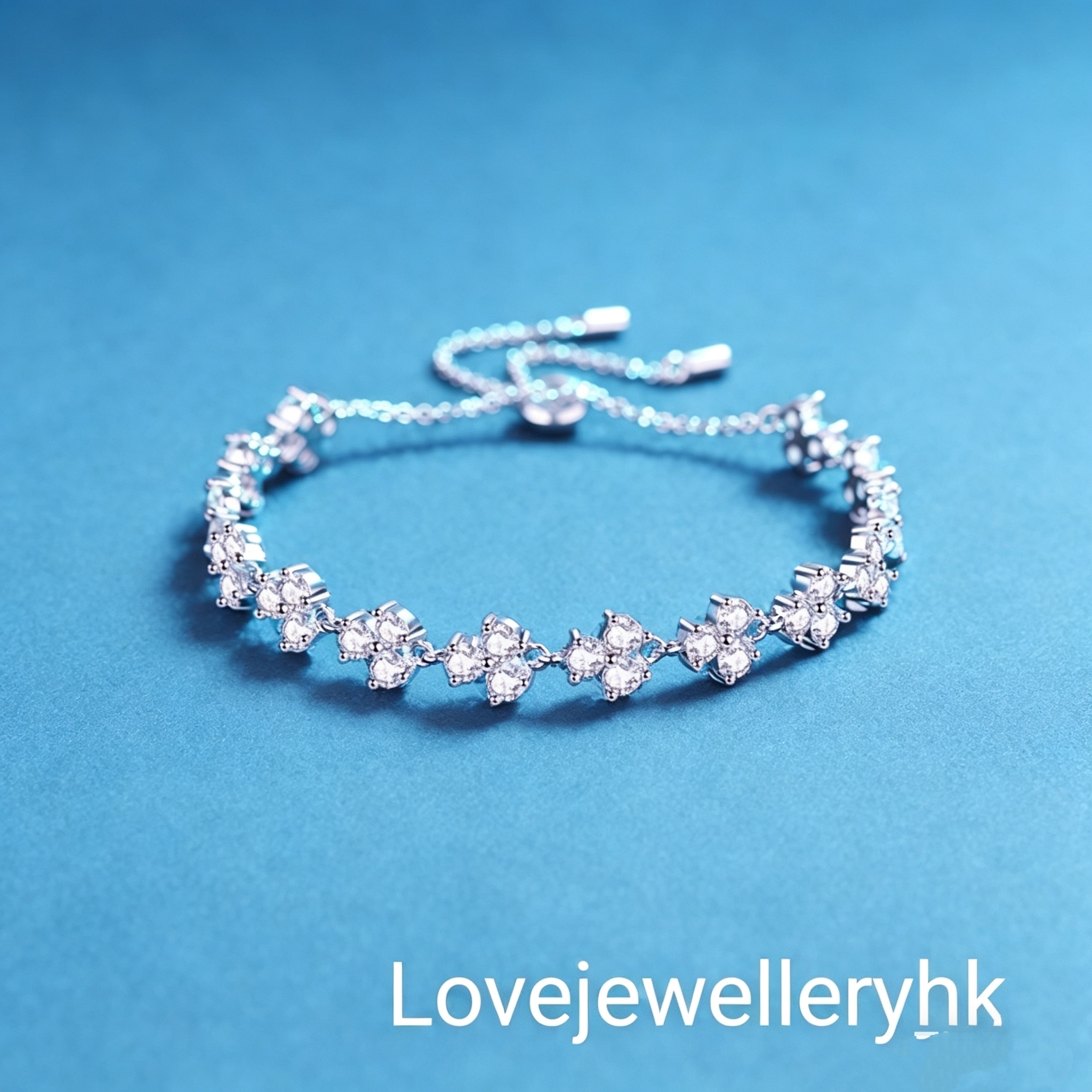 三葉草莫桑手鍊    B4.2C020