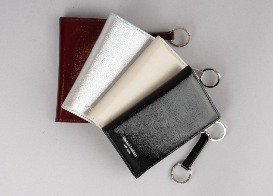 YE066 bucks&leather Cover Card Wallet *長13 x 高7.5cm*