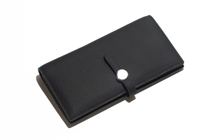 RN260416-K135-PQ1D-牛皮-20.5cm(W)*3.5cm(D)*11cm(H)-黑色-旅行用長銀包(單肩/斜揹/腋下)