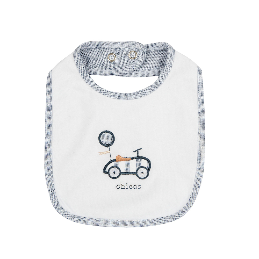 玩具樂園-滾邊繡車車圍兜