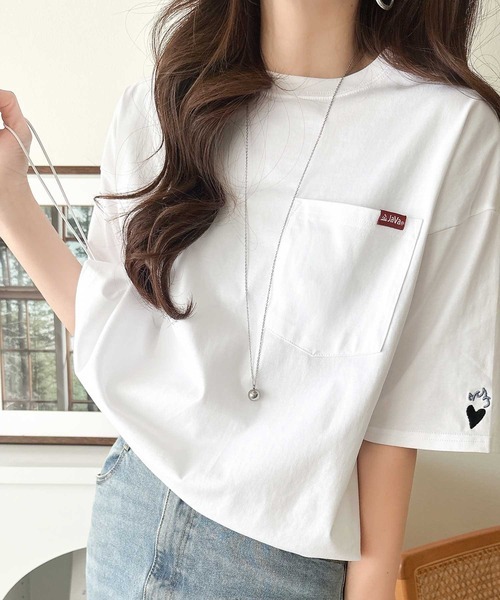 日本🇯🇵連線 JAVA 刺繡背面印花下抽繩短袖T恤 男女可穿 寬鬆 刺繡 落肩 短袖 T恤 4色(任買兩件711免運)/預購