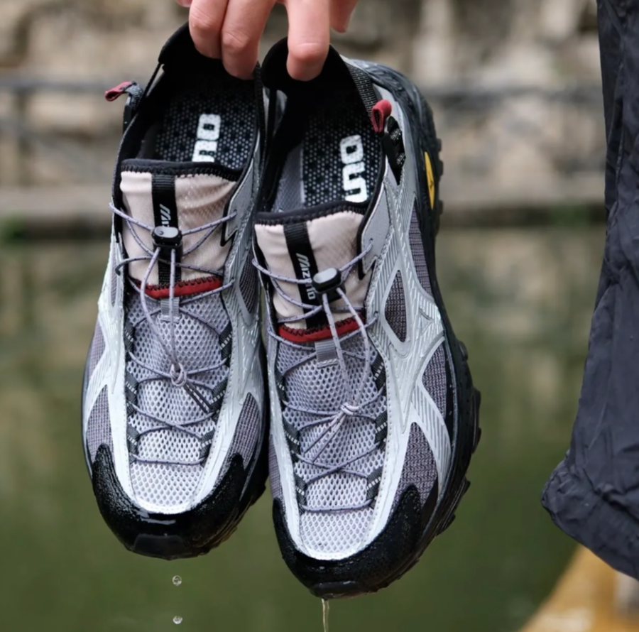 [現貨] MIZUNO RACER TRAIL SE V2 | GREY RED | D1GH261204