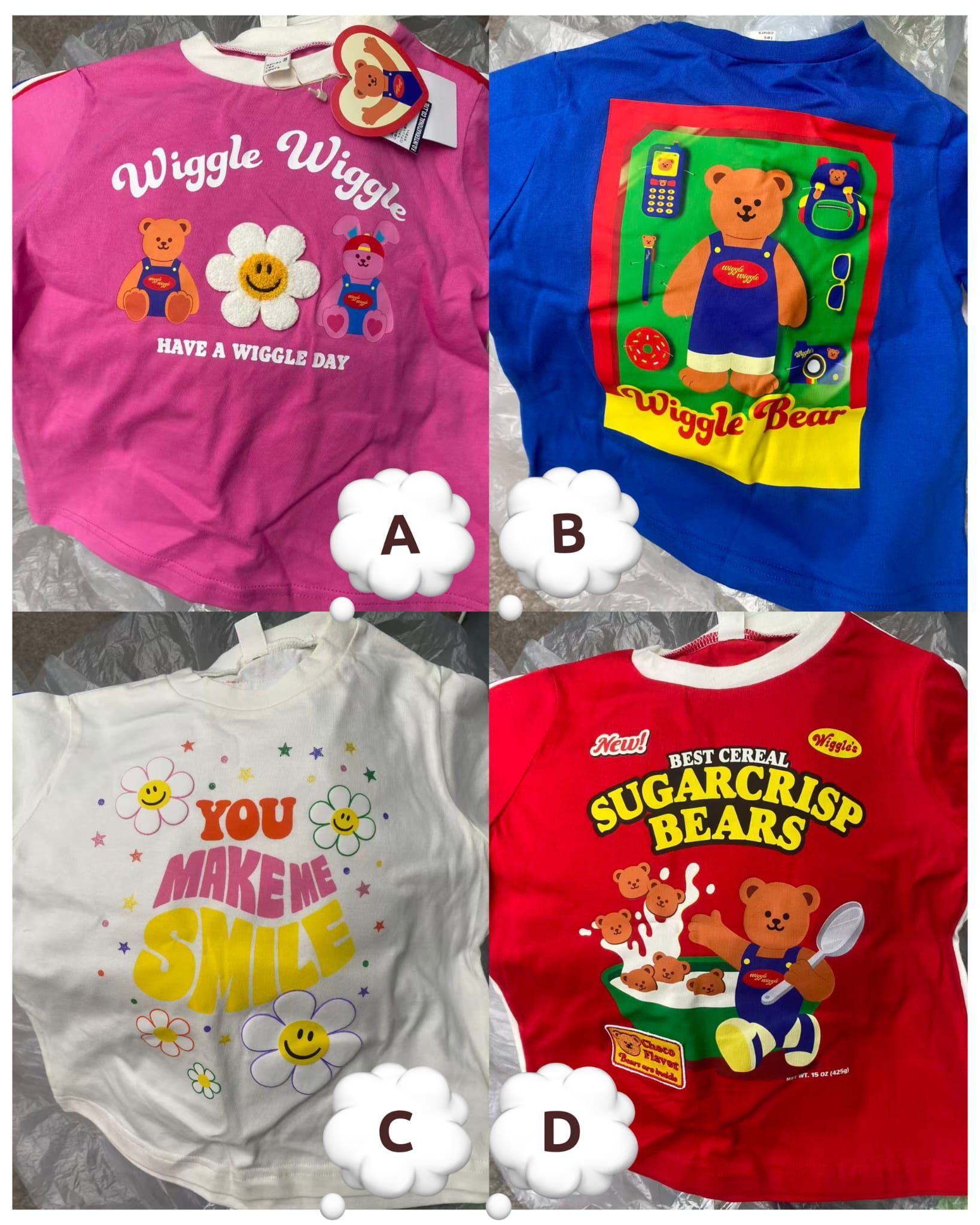 廠單 Alc×Wiggle四色短袖