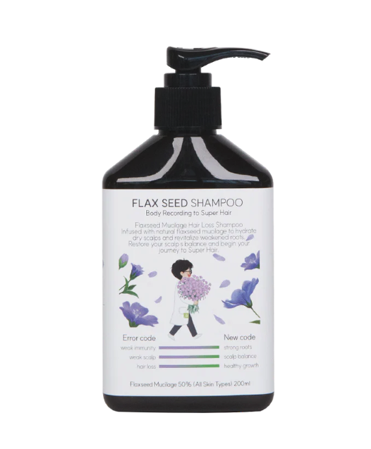 韓醫李文元亞麻籽修護養髮洗頭水 200ml 【乾性頭髮推薦】