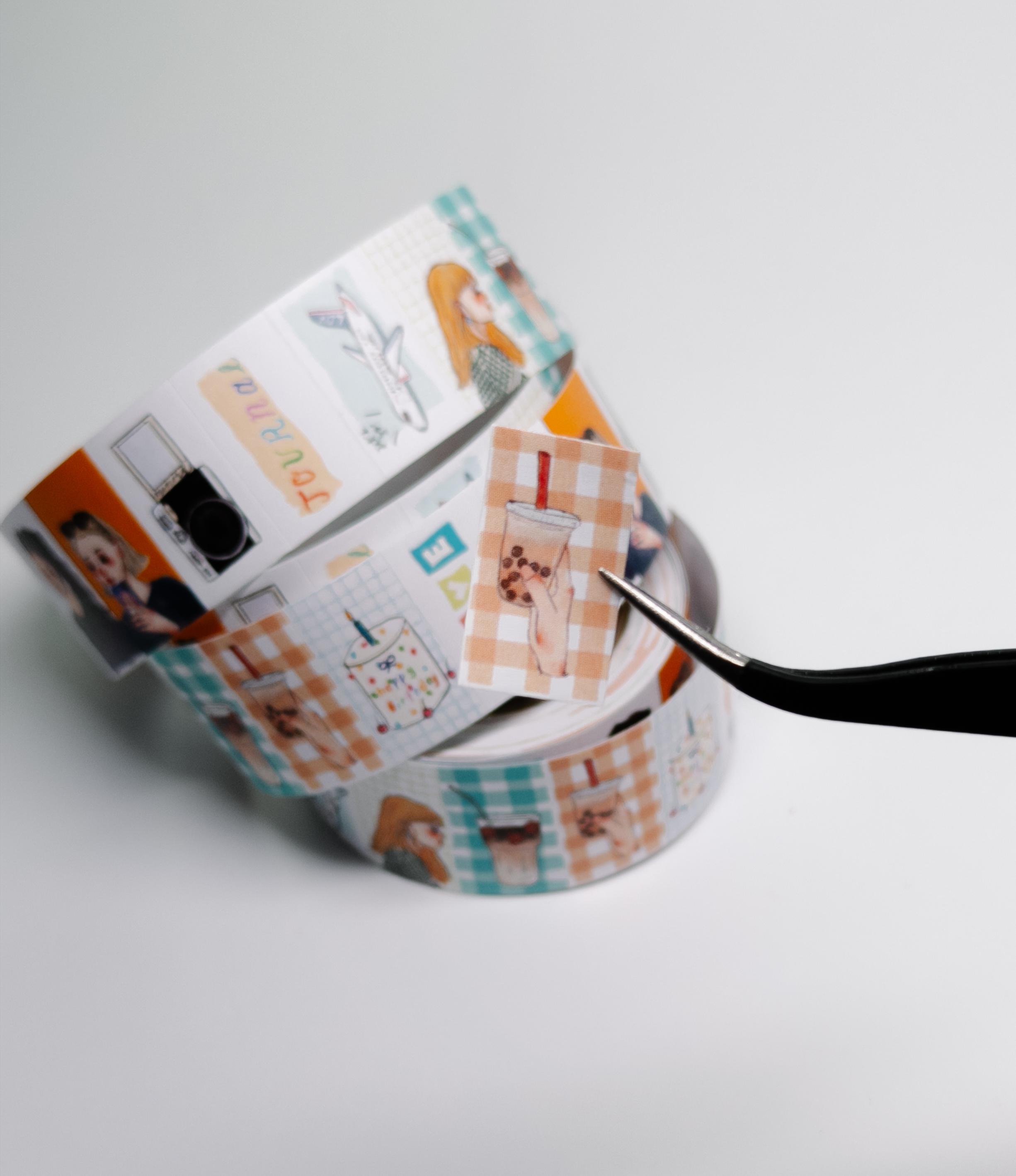 出發去旅行 標籤貼紙卷 ｜甜蜜生活