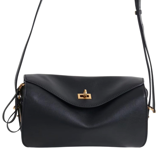 RN260416-K25-PR33A-牛皮-27cm(W)*10cm(D)*15cm(H)-黑色金扣-Shoulder Bag(腋下/側揹/斜揹) 送 絲巾*1條(款式隨機)