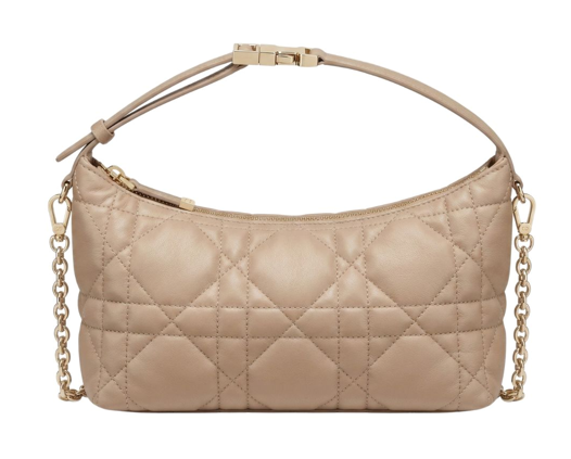 RN260416-K102-PJ19D-頭層牛皮-22cm(W)*10cm(D)*13cm(H)-奶茶色-飯盒包(手拎/側揹/斜揹) 送 絲巾*1條(款式隨機)