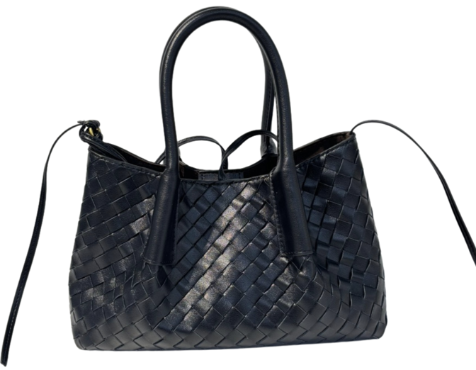 RN260416-K105-PJ58C-牛皮26cm(W)*12cm(D)*16cm(H)-黑- Tote Bag(手拎/單肩) 送 絲巾*1條(款式隨機)