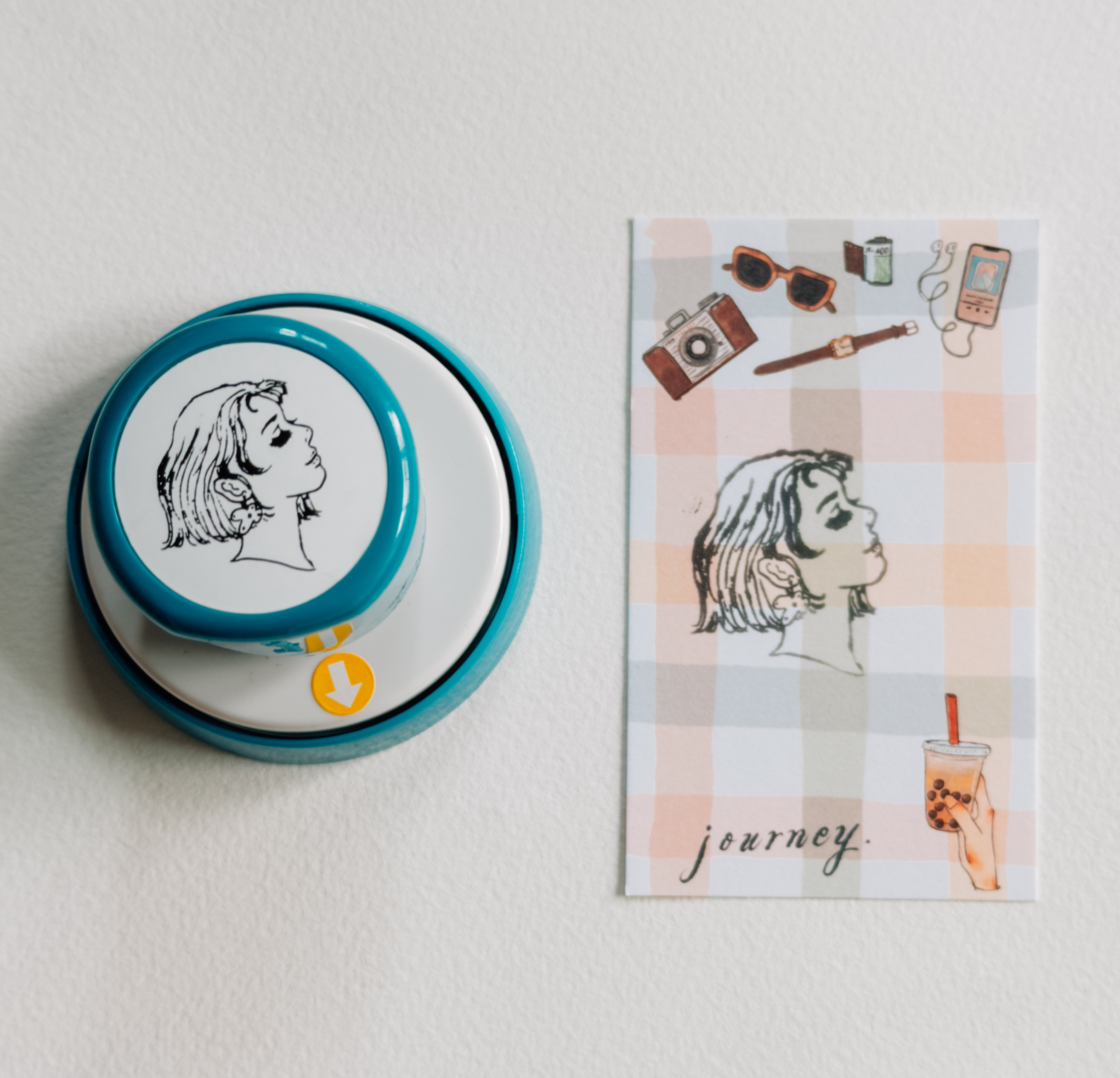 微風女孩 Shachihata 甜蜜生活 連續印章｜甜蜜生活