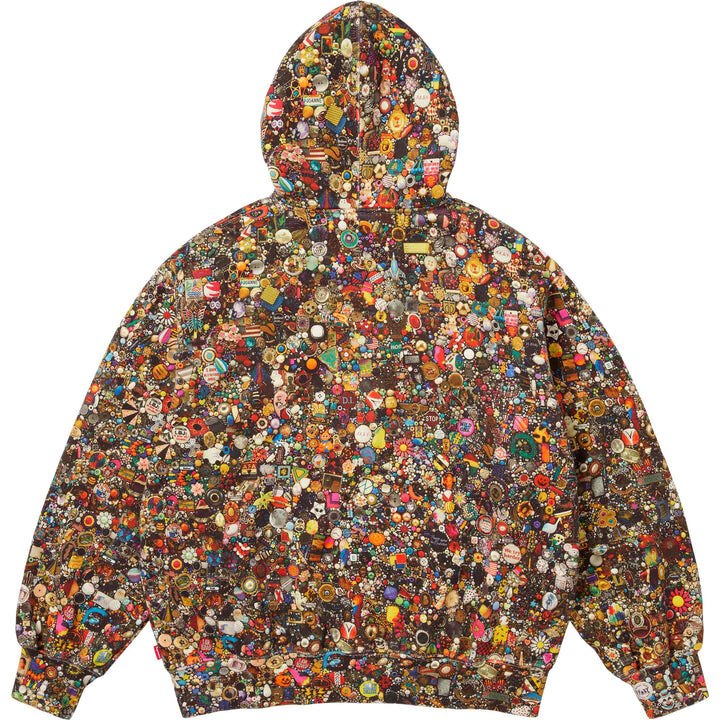 【Supreme】0418 WEEK 8 發售Supreme/Mike Kelley Zip Up Hooded Sweatshir