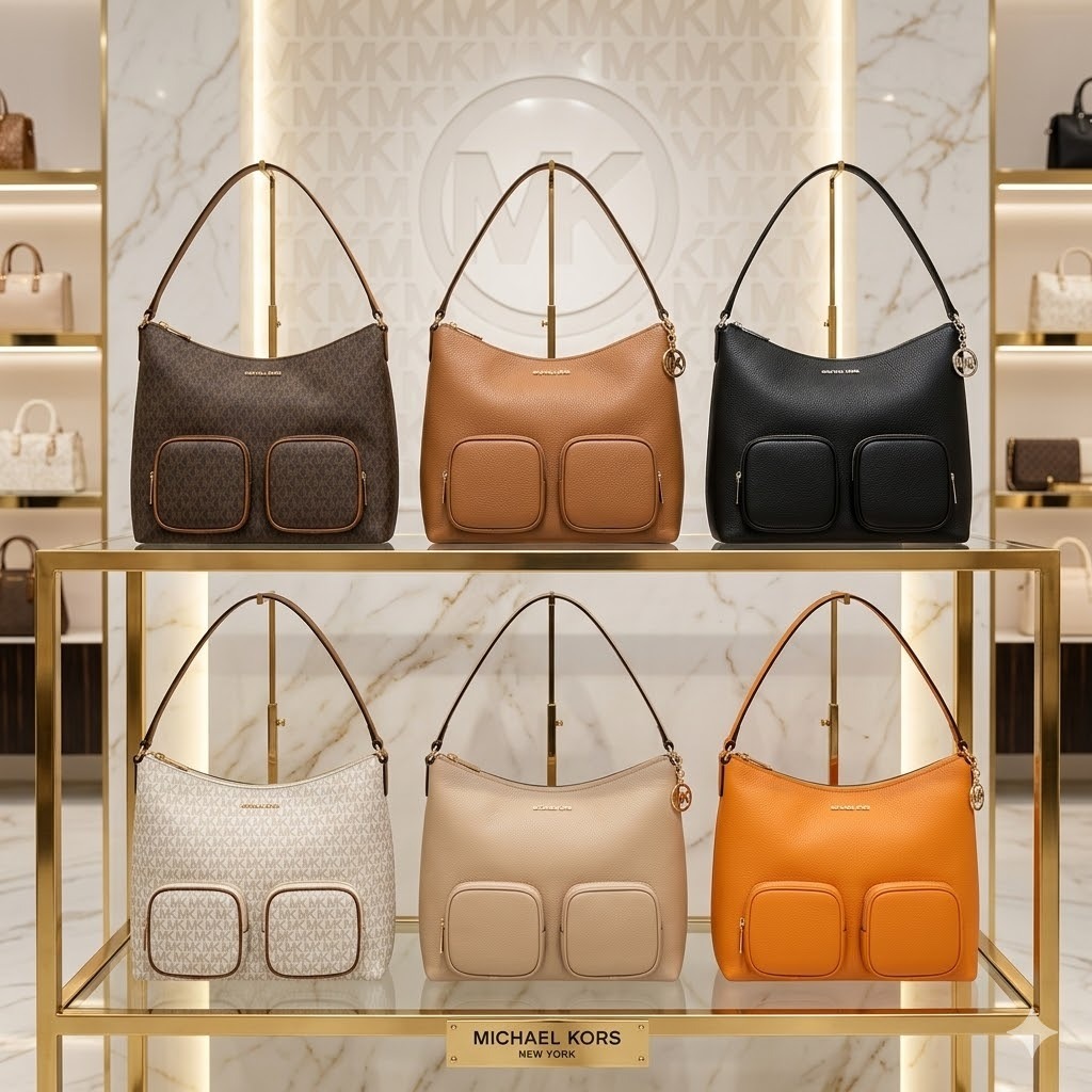【預購】Michael Kors H041182 正面口袋托特包