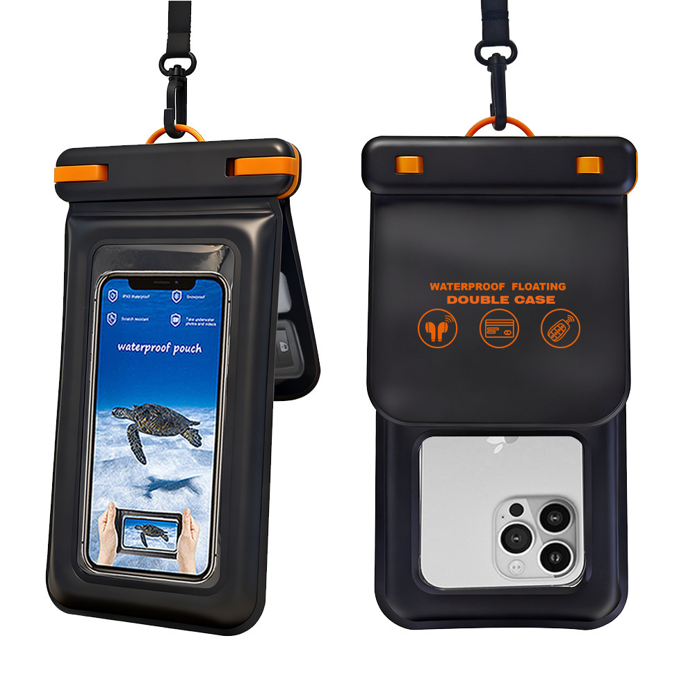 雙袋 x 漂浮｜雙層防水手機袋【PCQI247】